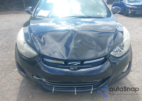 2012 Hyundai Elantra Limited (Ulsan Plant) from USA, damaged, VIN KMHDH4AE6CU288742